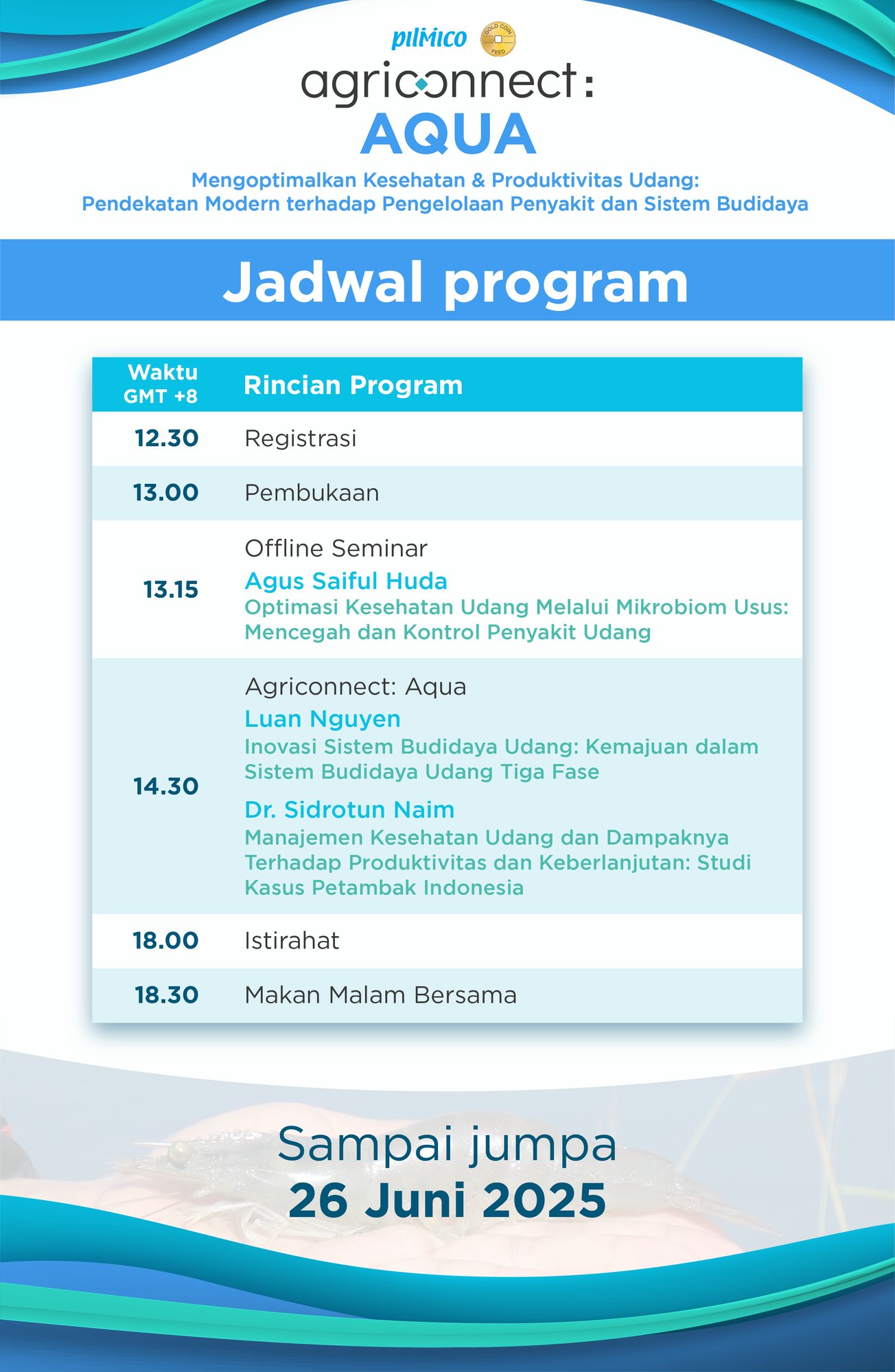 AGRICONNECT Ep 2_EDM 4 - Program Sched_ID (Sulawesi) EDM 4 - Program Sched